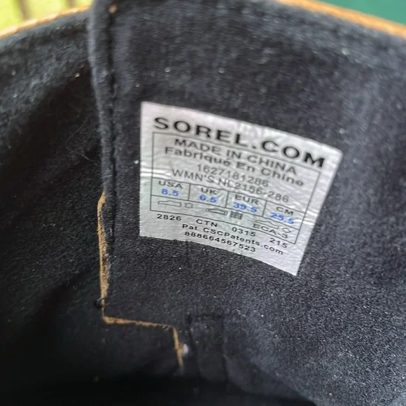 Women’s Sorel Slim Shorty Leather, Size 8.5 - Picture 8 of 8